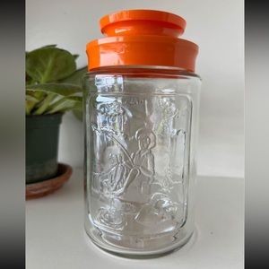 Vintage Anchor Hocking “Summer” Juice Carafe